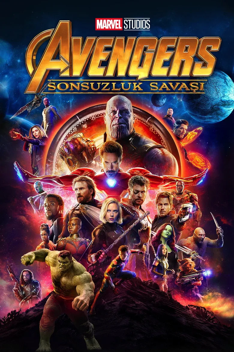 Avengers: Sonsuzluk Savaşı film afişi