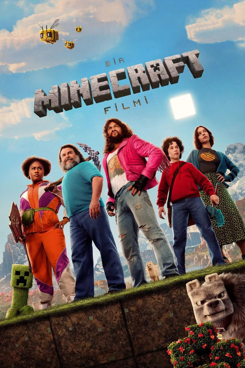 Bir Minecraft Filmi film afişi
