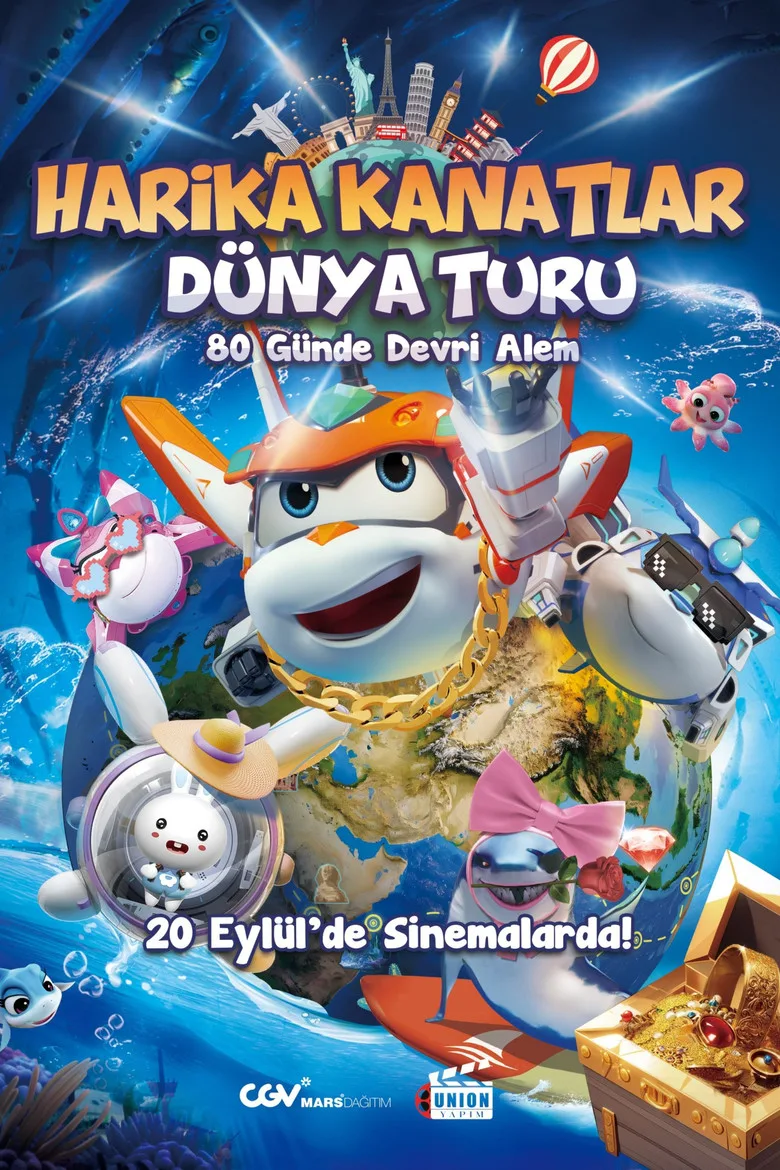 Harika Kanatlar: Dünya Turu film afişi