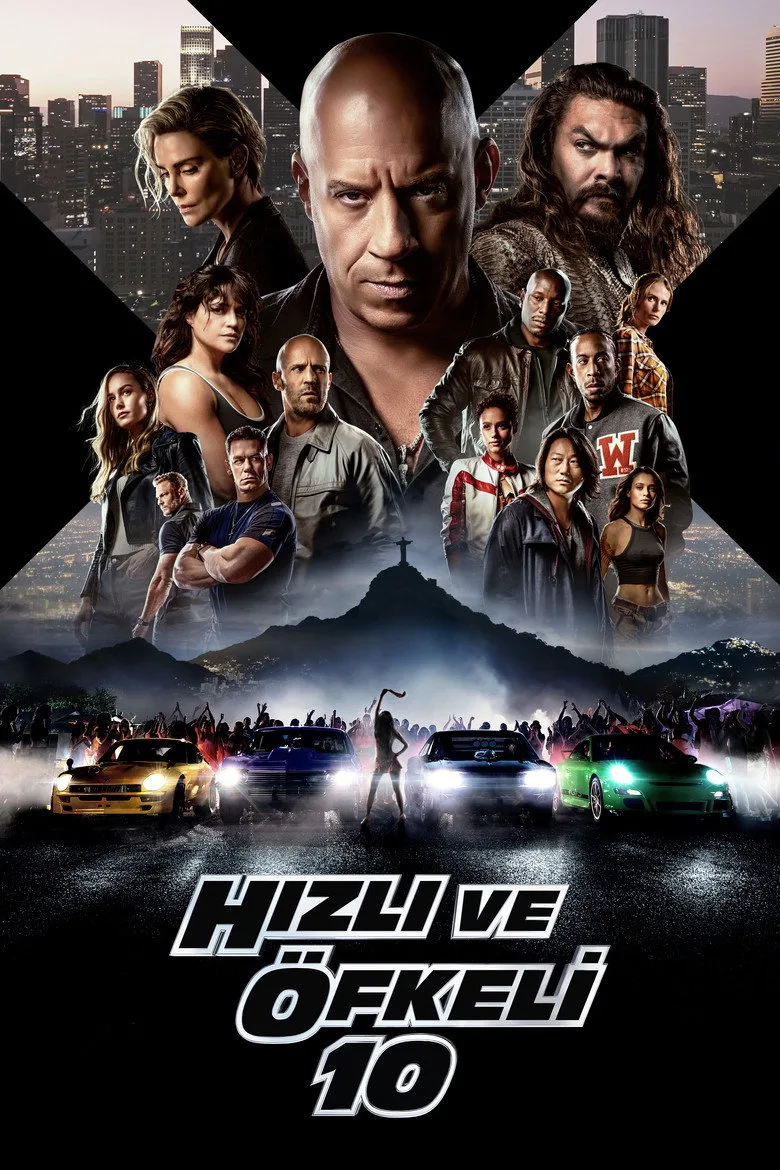 Hızlı ve Öfkeli 10 film afişi