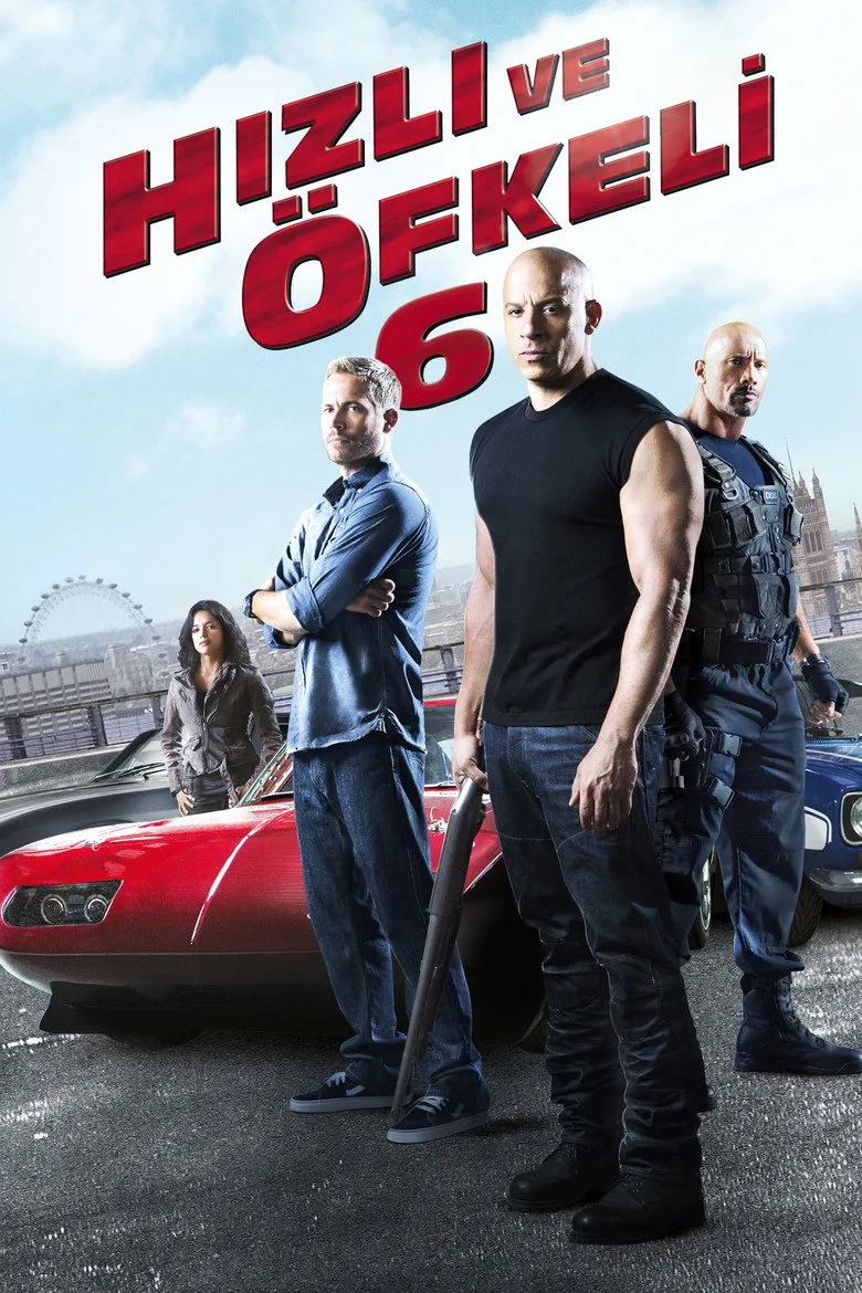 Hızlı ve Öfkeli 6 film afişi