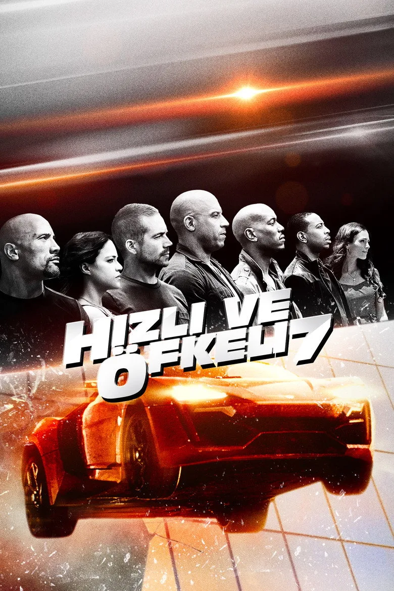 Hızlı ve Öfkeli 7 film afişi