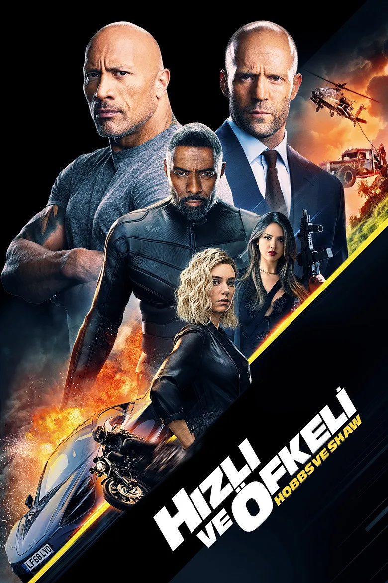 Hızlı ve Öfkeli: Hobbs ve Shaw film afişi