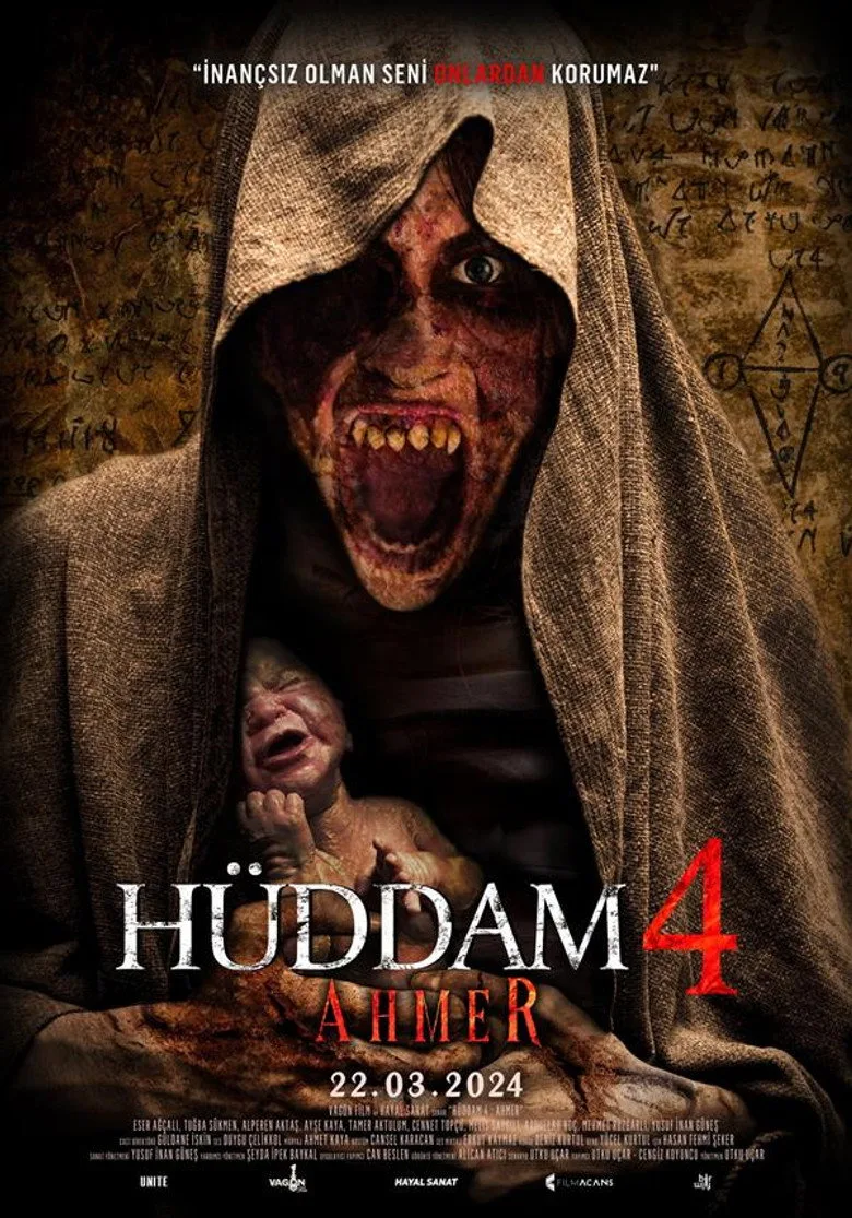 Hüddam 4: Ahmer film afişi