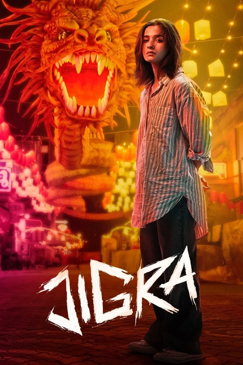 जिगरा film afişi