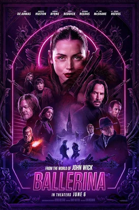 John Wick Dünyasından Ballerina film afişi