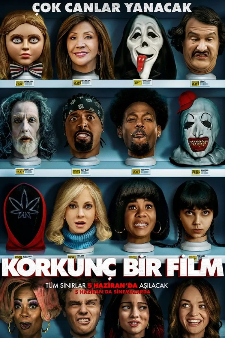 Korkunç Bir Film film afişi
