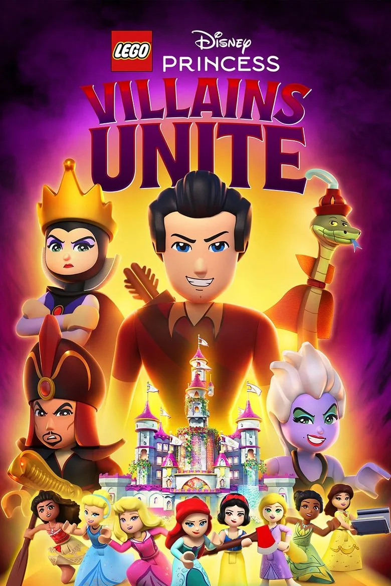 Lego Disney Prenses: Kötüler Birleşiyor film afişi