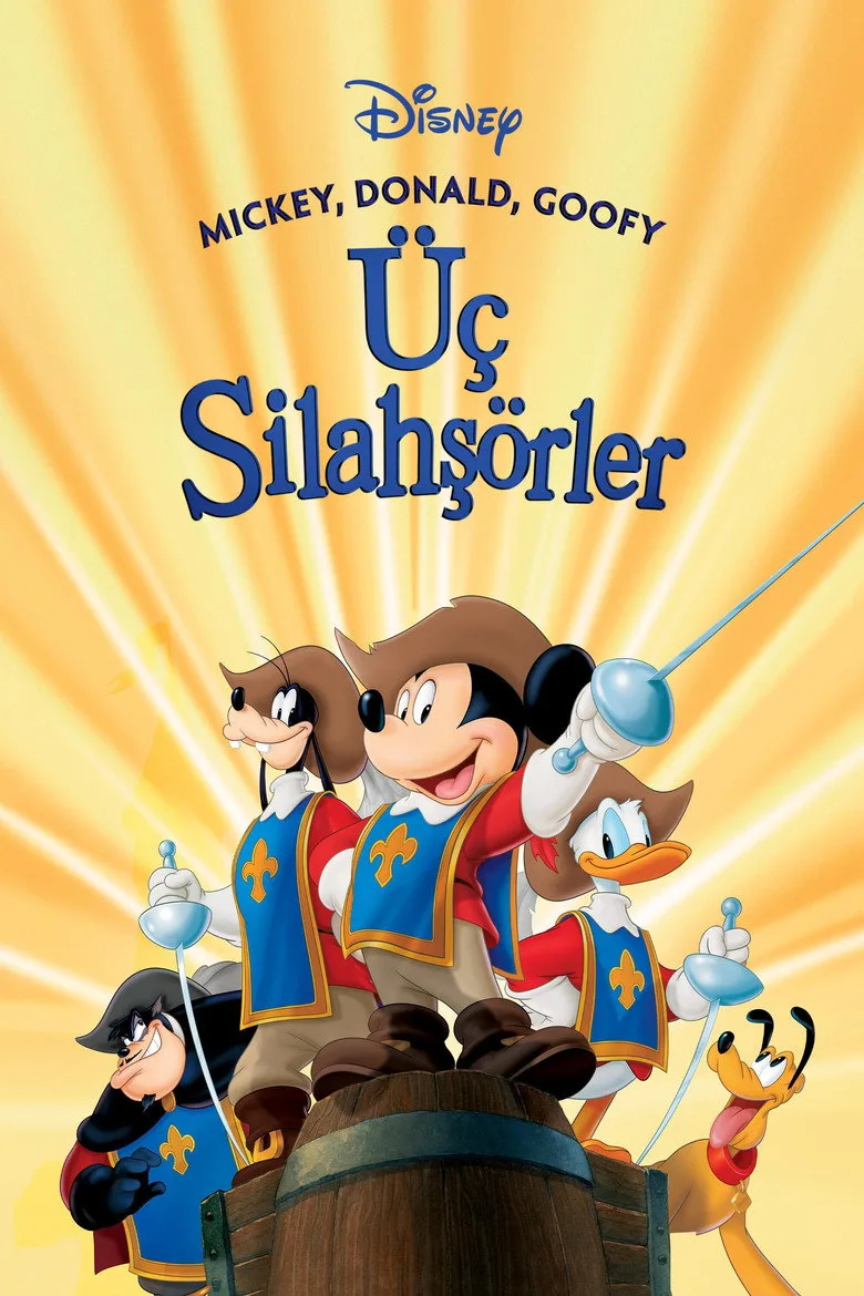 Mickey, Donald ve Goofy: Üç Silahşörler film afişi