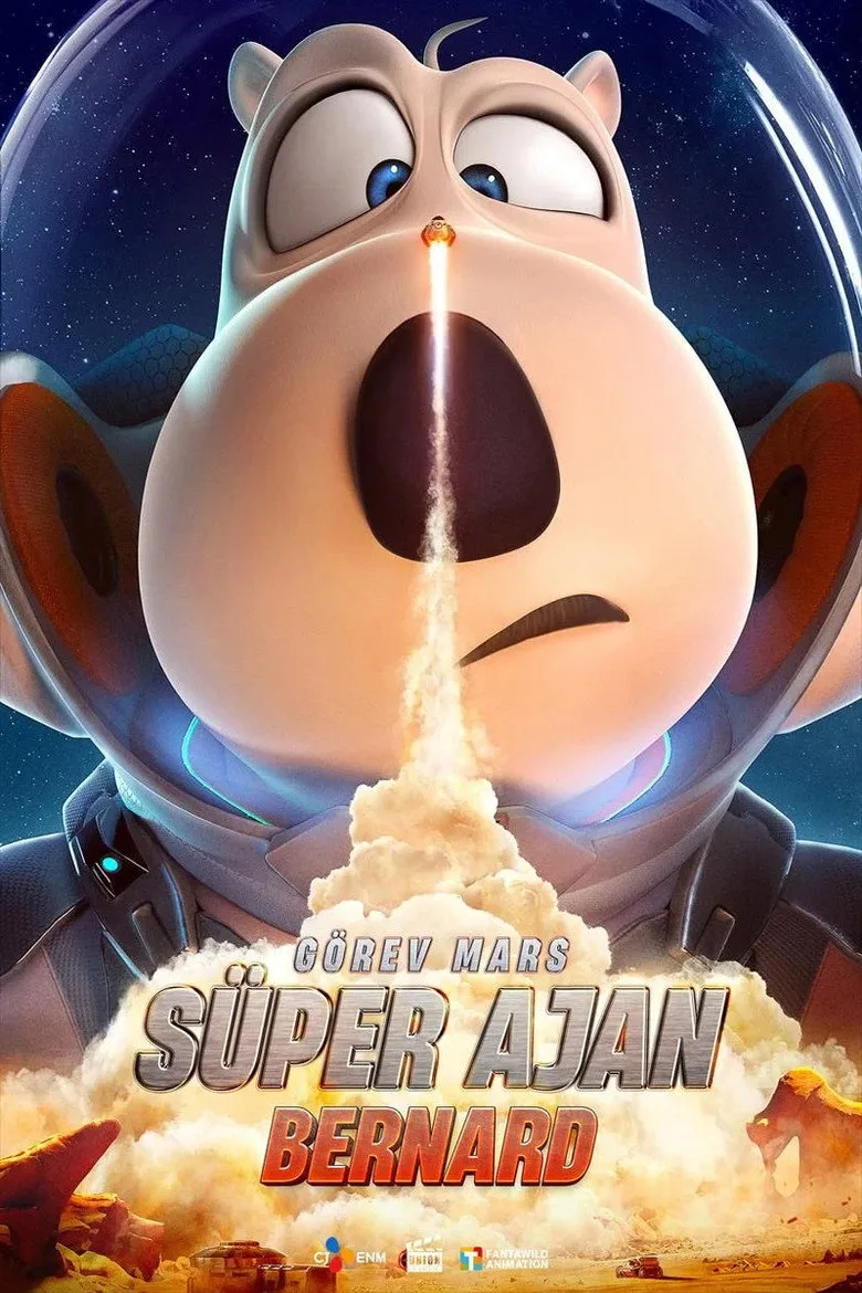 Süper Ajan Bernard: Görev Mars film afişi