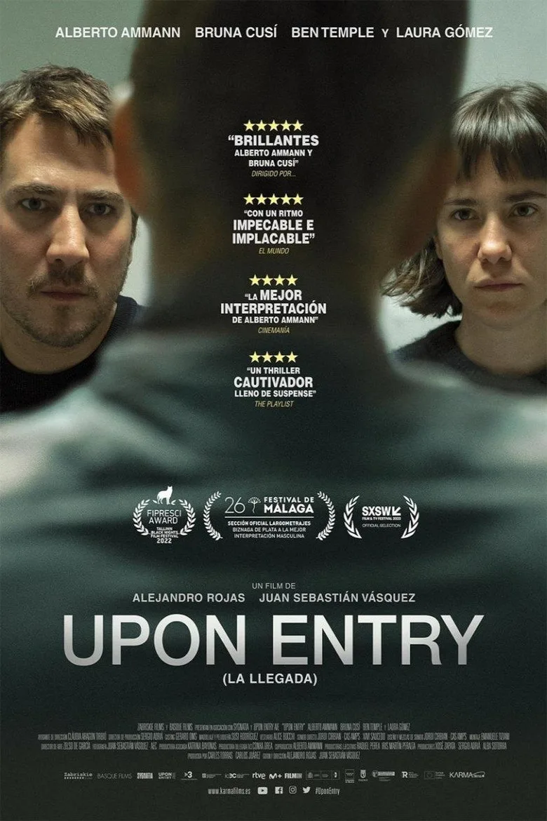 Upon Entry (La llegada) film afişi