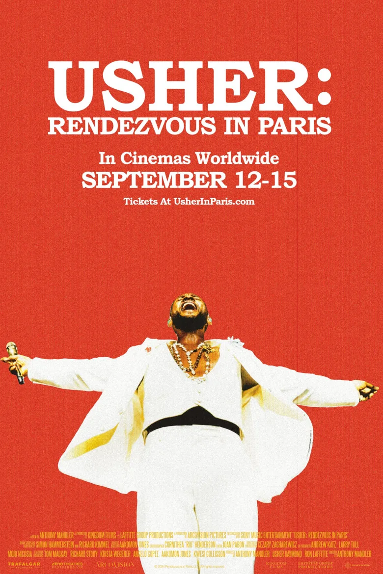 USHER: Rendezvous in Paris film afişi
